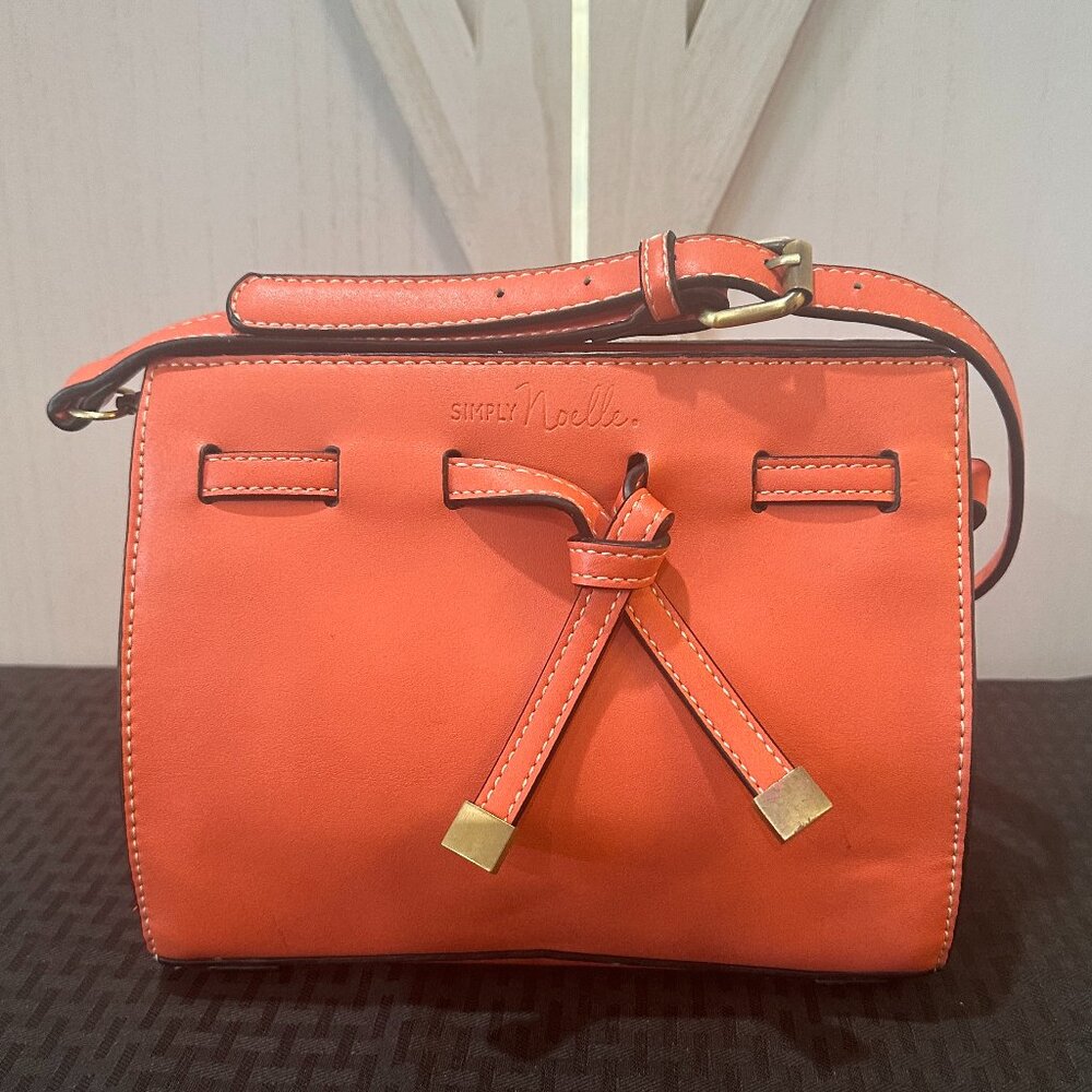 Simply Noelle All Tied Up Vegan Leather Crossbody Bag